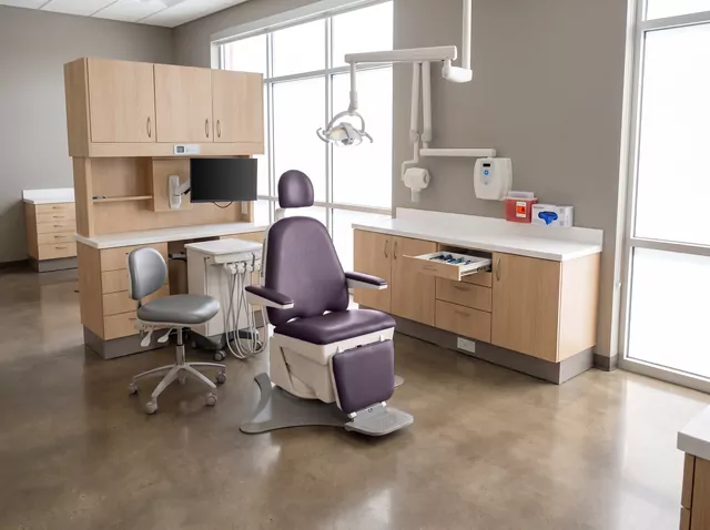 Boyd Industries — the S4500 chair in Aubergine