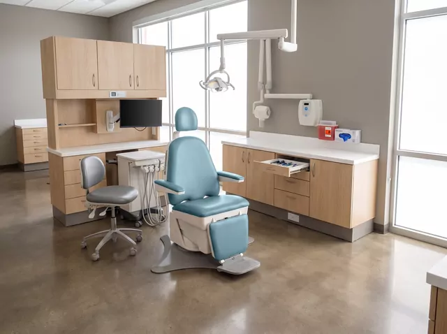 Boyd Industries — the S4500 chair in Blue Bird