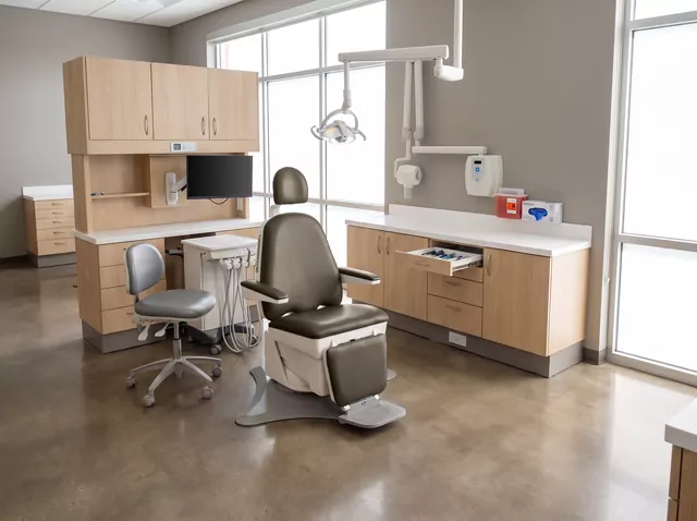 Boyd Industries — the S4500 chair in Chestnut
