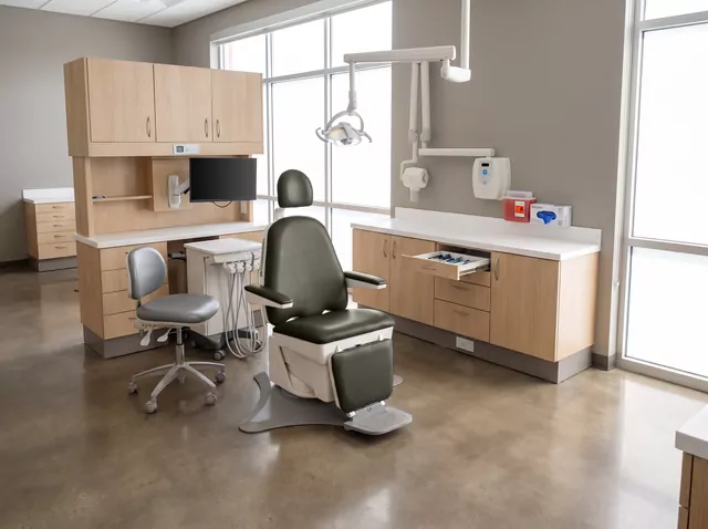 Boyd Industries — the S4500 chair in Dark Chocolate