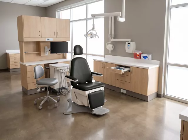 Boyd Industries — the S4500 chair in Dark Knight