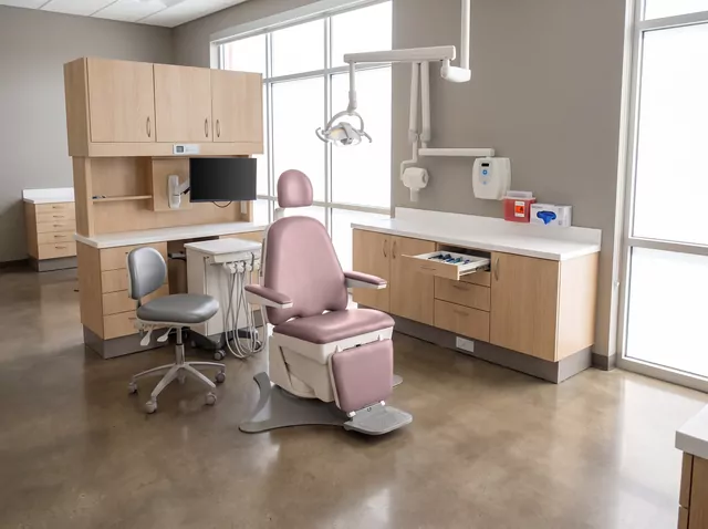 Boyd Industries — the S4500 chair in Mauve