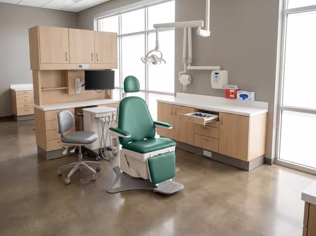 Boyd Industries — the S4500 chair in Persian Green