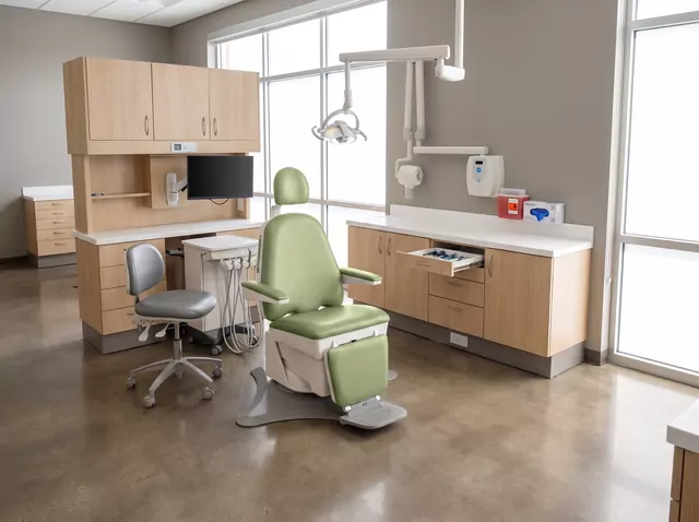 Boyd Industries — the S4500 chair in Sea Mist
