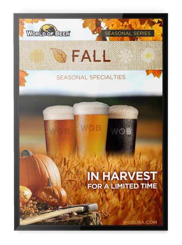 World of Beer — seasonal campaign poster